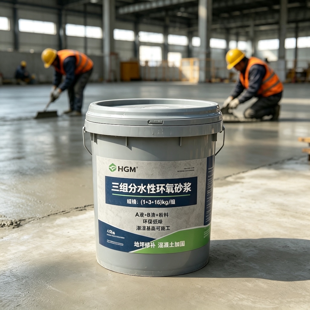 邵东三组份水性环氧砂浆